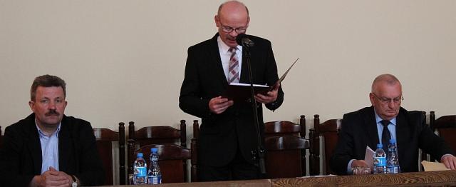 Od lewej: Edward Prus, Andrzej Plichta, Zbigniew Włodarek.