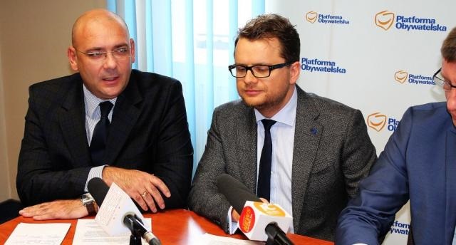 Od lewej: Radosław Kołaciński, Łukasz Myszko