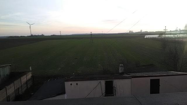 na fot.: tu mają stanąć kurniki; fot. Jacek Mikuła