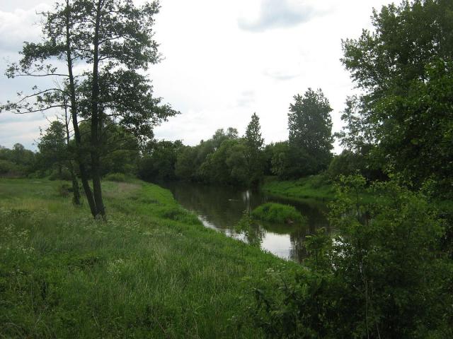 na fot.: tu miałaby powstać elektrownia wodna