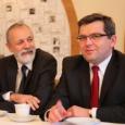 poseł Rafał Grupiński (PO) i prezydent Jarosław Urbaniak