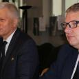 na fot. od lewej: Andrzej Grzyb / europoseł; Krzysztof Grabowski / wicemarszałek Województwa Wielkopolskiego