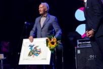 na fot. Zygmunt Konieczny / laureat