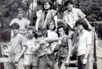 na fot. Zespół Rokosz w 1985 roku.