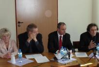 Od lewej: J. Mancewicz, J. Dolat, J. Konopka, S. Małyszko