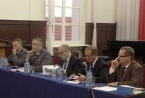 od lewej: insp. Paweł Golicki, insp. Rafal Batkowski, Piotr Flotrek, Michał Karalus, Marian Adamek