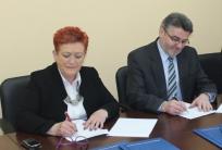 od lewej Irena Sawicka, Janusz Pęcherz
