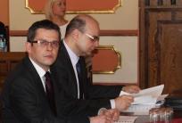 Z lewej: Adam Koszada (PiS)
