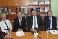 Od lewej: J. Adamczewska, K. Nosal, K. Grabowski, M. Łuczak