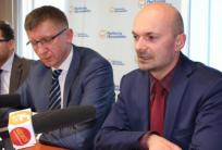 od lewej: Ł. Myszko, D. Grodziński, S. Chrzanowski/PO