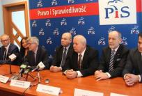 od lewej: T.Ławniczak, Ł.Mikołajczyk, J.Lichocka, W.Czarnecki, J.Dziedziczak, A.Wojtyła, J.Mosiński, P.Kaleta