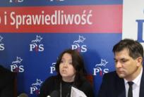 senator A. Wojtyła, posłowie J. Lichocka i P. Kaleta