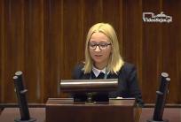 na fot.: Karolina Wójcicka / źródło: videoSejm.pl