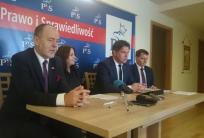 na fot. od lewej: J.Mosiński, J.Lichocka, P.Kaleta, T.Ławniczak / posłowie / PiS