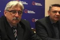 na fot. od lewej: Andrzej Kornaszewski, Mariusz Leki/ radni miejscy PO