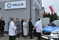 na fot.: święcenie komisariatu