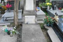 na fot. Grób Bolesława Bogackiegona Cmentarzu Miejskim w Kaliszu