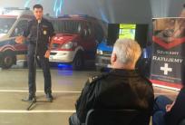 na fot. Policja i straż pożarna też wezmą udział w konferencji