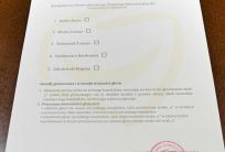 na fot. Tak wyglądała karta do głosowania