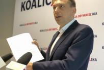 na fot.: Mariusz Witczak / poseł Koalicji Obywatelskiej