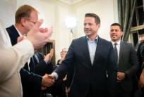 na fot.: Rafał Trzaskowski / kandydat na prezydenta Rzeczpospolitej Polskiej