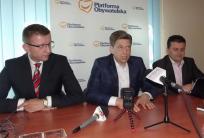 od lewej: Dariusz Grodziński, Mariusz Witczak, Eskan Derwich.