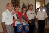 od lewej: B. Krakus, K. Bielawska, K. Bielawska, R. Bielawski, K. Nosal