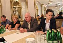 na zdjęciu od lewej: Wojciech Szawarski, Alicja Płóciennik, Włodzimierz Szymanowski, Katarzyna Motyl i Andrzej Kowalczyk