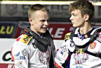 fot. od lewej: Mateusz Borowicz, Oskar Ajner-Gollob