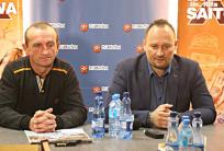 na fot.: Waldemar Górski /wiceprezes TŻ Ostrovia oraz Radosław Strzelczyk / prezes TŻ Ostrovia