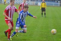 na fot. Ostrovia wygrała w Nowych Skalmierzycach z Pogonią 2:0