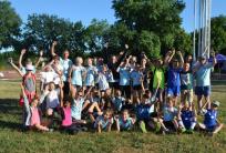 na fot. Reprezentacja KS Stal LA podczas finałów Czwartów Lekkoatletycznych zdobyła 18 medali / fot. facebook