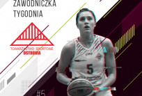 na fot.: Jowita Ossowska zawodniczką tygodnia Energa Basket Ligi Kobiet.