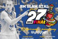 na fot. Srebrny medal BM Slam Stali Ostrów będzie wspaniałą pamiątką dla kibica, który go wylicytuje / Grafika: Facebook BM Slam Stali