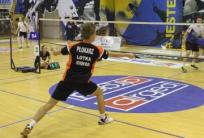 na fot. Dawid Płokarz w grze singlowej juniorów zajął drugie miejsce