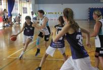 na fot. Fragment meczu Old Girls Basketball Ostrów II – Kobiety na Boiska Łódź