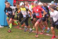 na fot. Start do II Cross Duathlonu