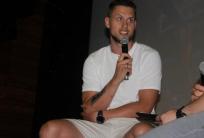 na fot. Mateusz Ponitka na zeszłorocznym spotkaniu z kibicami w Ostrowie Wielkopolskim