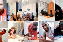 na fot.: Koszykarze Arged BMSlam Stali formę utrzymują, trenując indywidualnie online / grafika: facebook BM Slam Stal