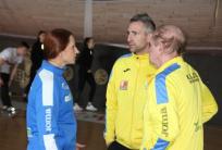 na fot.: Kamila Grzegorowska, Michał Walczak i Marek Walczak - trenerzy KS Stal LA