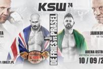 na fot. Baner promujący KSW 74 w Arenie Ostrów / grafika: facebook Arena Ostrów