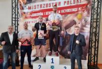 na fot.: Michał Grzesiak na najwyższym stopniu podium / fot. FB / Center Team Odolanów
