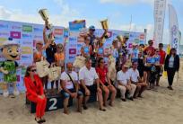 na fot: Medalistki Mistrzostw Polski w kategorii U12. Na drugim stopniu podium Oliwia Wachowska i Zuzanna Wolska Fot: FB GLKS Barycz Janków Przygodzki