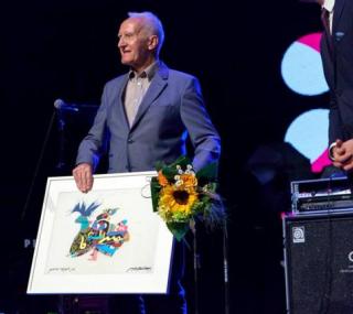 na fot. Zygmunt Konieczny / laureat
