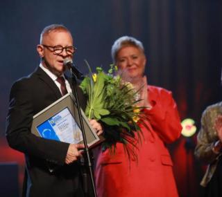 na fot. z lewej: Mikołaj Trzaska