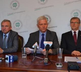 od lewej: Mariusz Witek, Andrzej Grzyb, Lech Janicki
