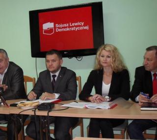 od lewej: Leszek Aleksandrzak, Dariusz Witoń, Karolina Pawliczak, Henryk Woldański
