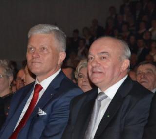 od lewej europoseł Andrzej Grzyb, minister Stanisław Kalemba