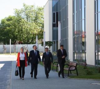 od lewej: M. Wodzińska, M. Woźniak, J. Pęcherz, D. Grodziński