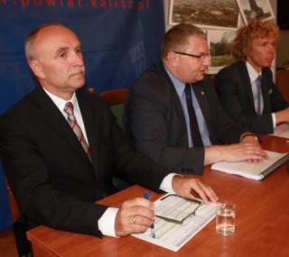 od lewej: K. Nosal (PSL), K. Grabowski (PSL), M. Baumgart (PSL)